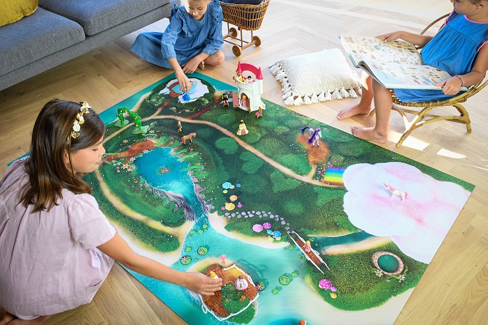 Tapis de jeu “Centre Equestre” (L) - Carpeto réinvente le tapis de jeu pour  enfants !