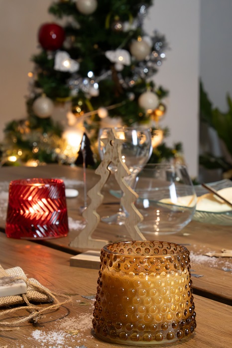 Moule couronne de Noël - Les idées gourmandes de Sandrine