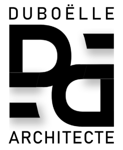 Duboelle Architecte logo avec texte