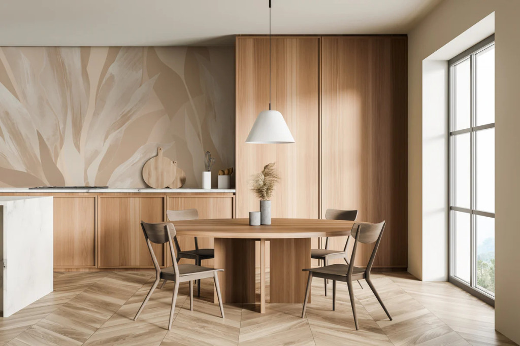 papier-peint-etoffe-florale-beige-muralconcept-salon-cuisine_1200x